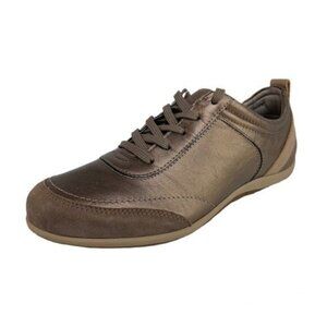 Vionic Copper Lace Up Leather Sneakers Willa